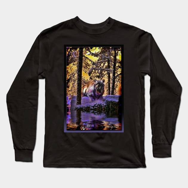 The Sabertooth Long Sleeve T-Shirt by rgerhard